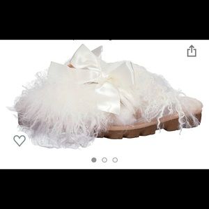 NWT Ugg Coquette Mongolian Fur Slippers